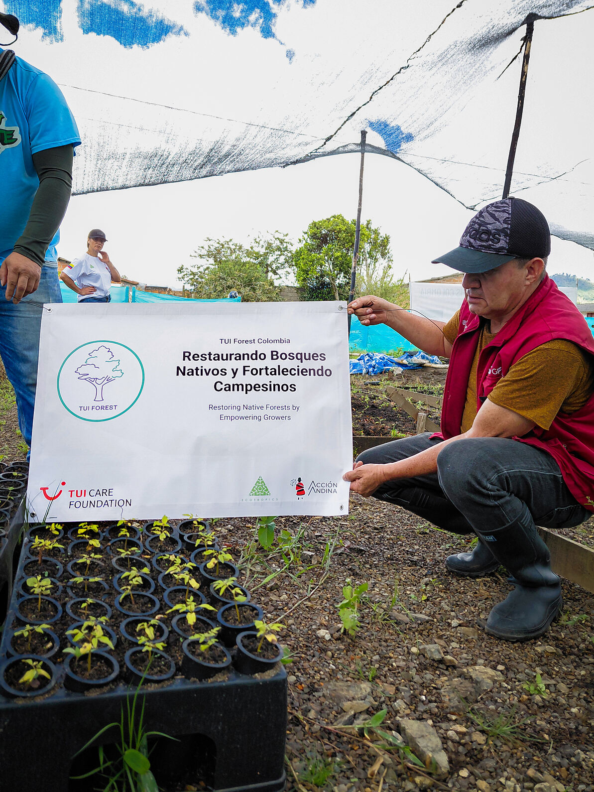 TUI Forest Colombia - in the project tree nursery