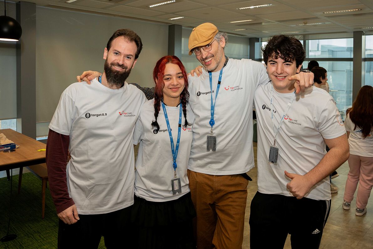 TUI Futureshapers Spain - one of the teams of participants of the programme