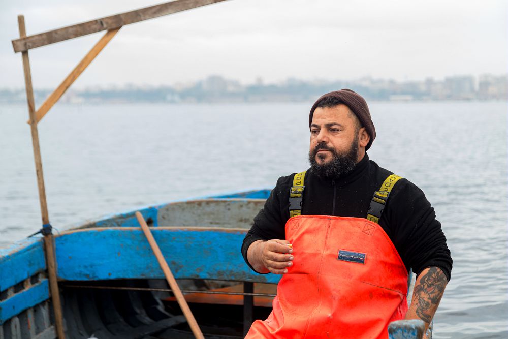 TUI Field to Fork Puglia - mussel farmer participating in the programme