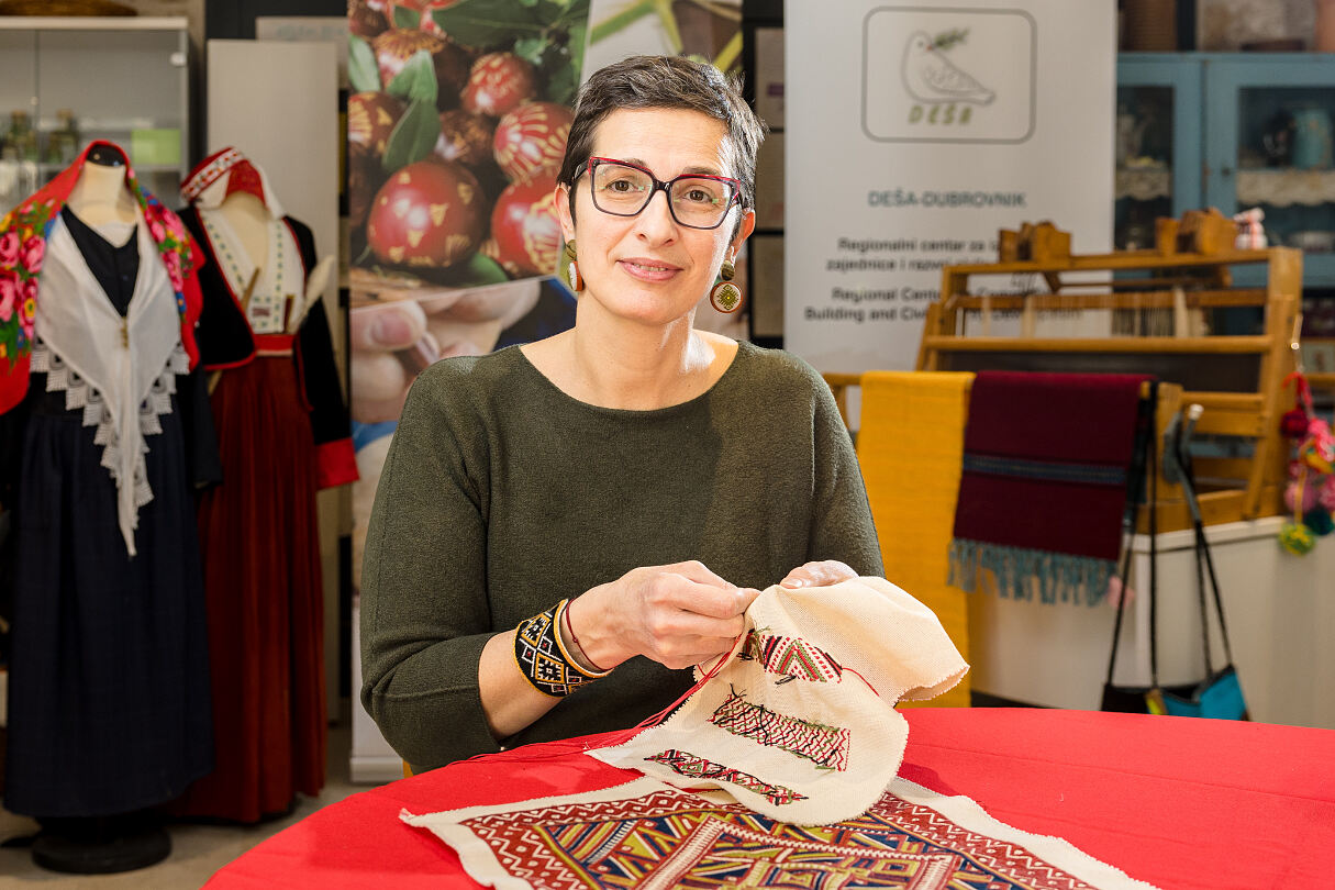 TUI Colourful Cultures Croatia - Ivana Kralj one of the participating artisans