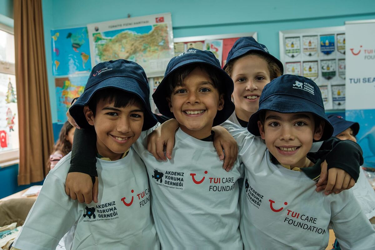 TUI Sea the Change Turkiye - Aktivitäten und Aufklärung in Schulen 