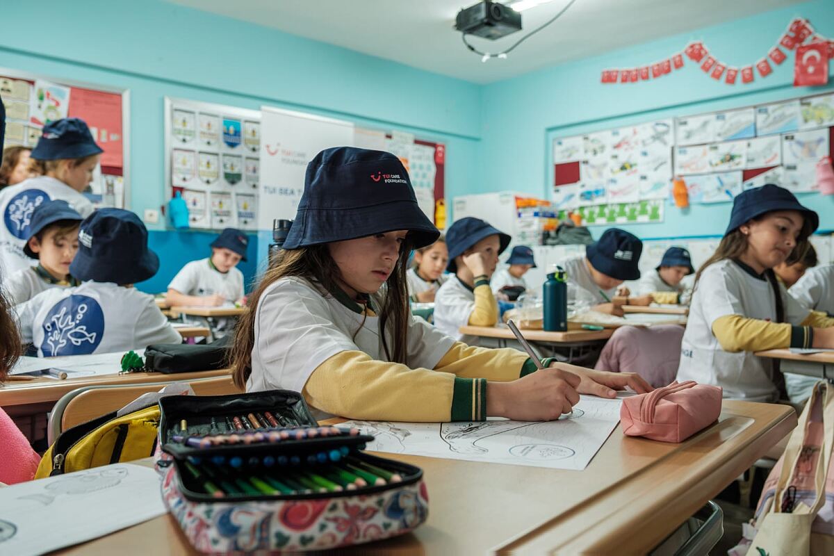 TUI Sea the Change Turkiye - Sensibilisierungsarbeit zum Meeres- und Küstenschutz in Schulen