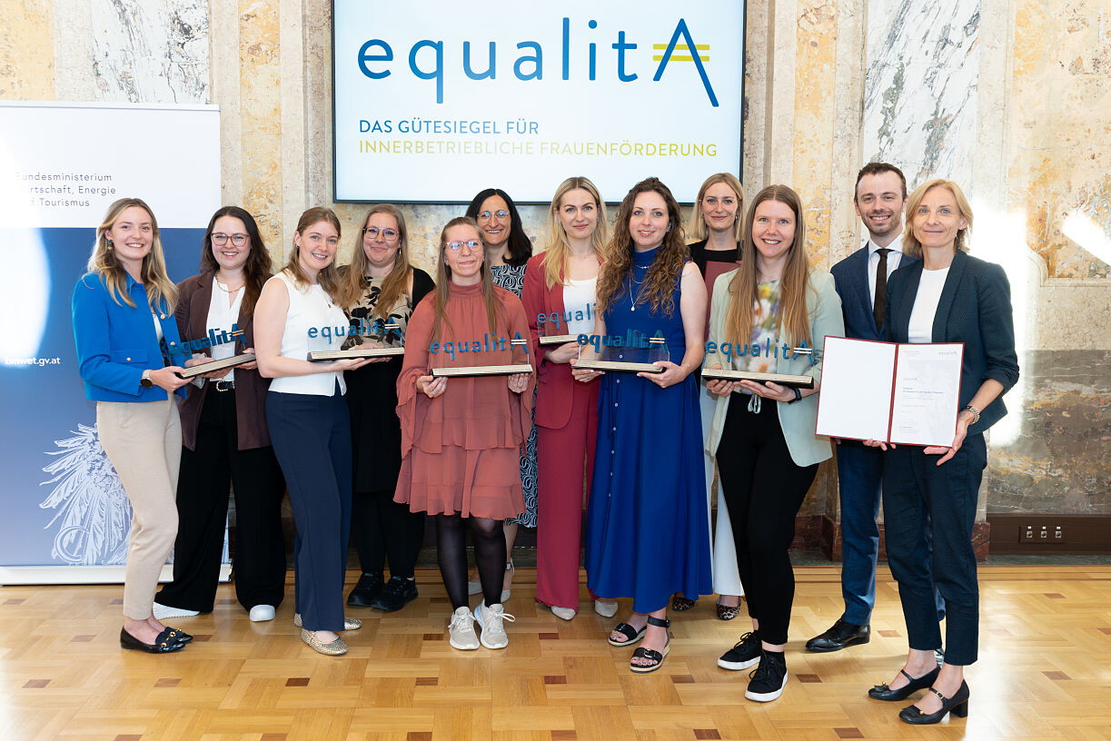 equalitA  - das Gütesiegel für innerbetriebliche Frauenförderung