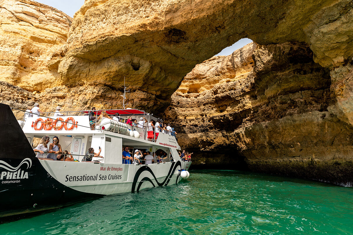Benagil Höhle an der Algarve