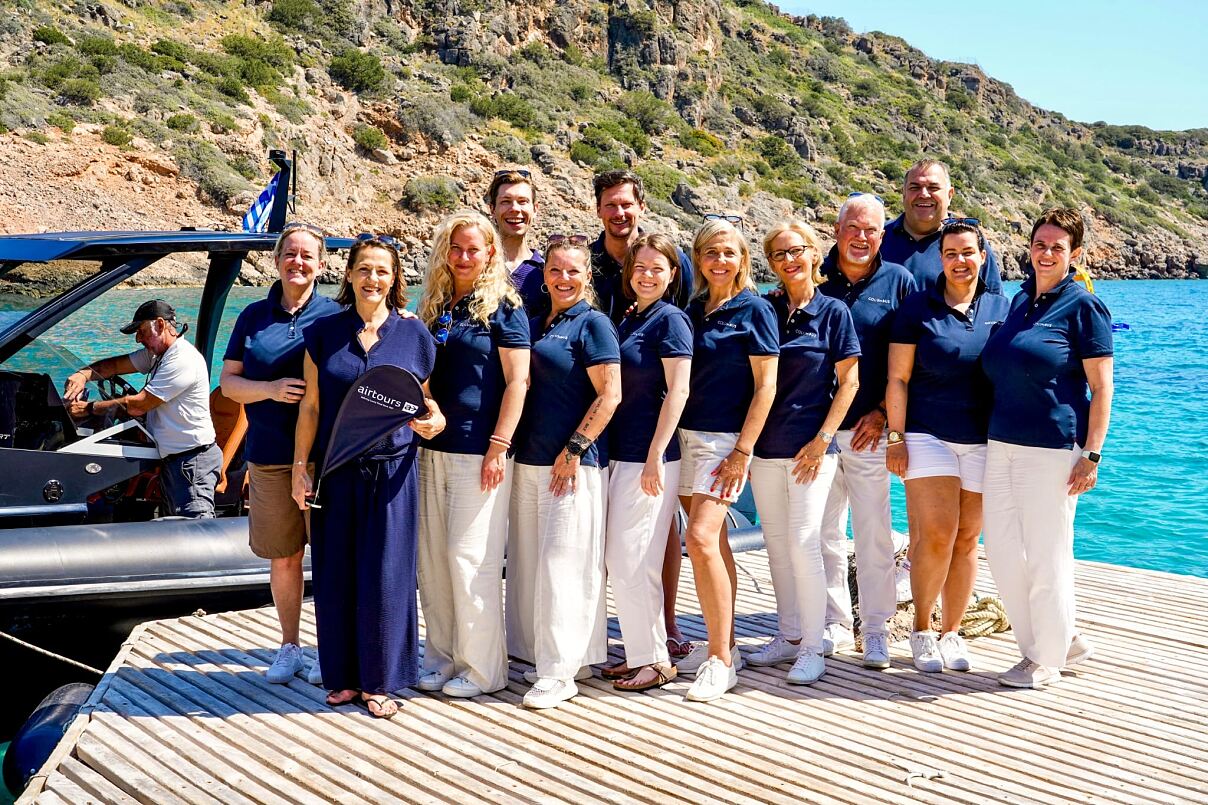 Exklusive airtours Filialtour für Columbus auf Kreta