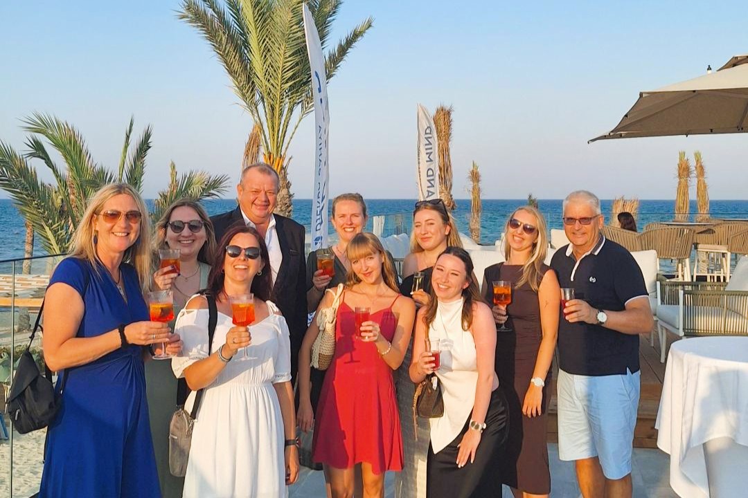 Die Reiseprofis wurden im Robinson Djerba Bahiya von Clubdirektor Uli Thöne herzlich begrüßt
