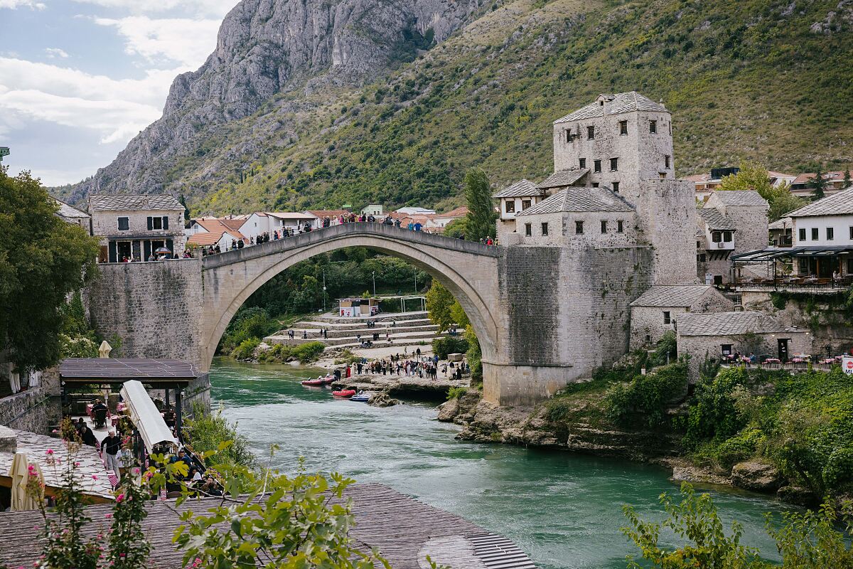 Ein beliebtes Ausflugsziel ist Mostar mit seiner berühmten Steinbrücke