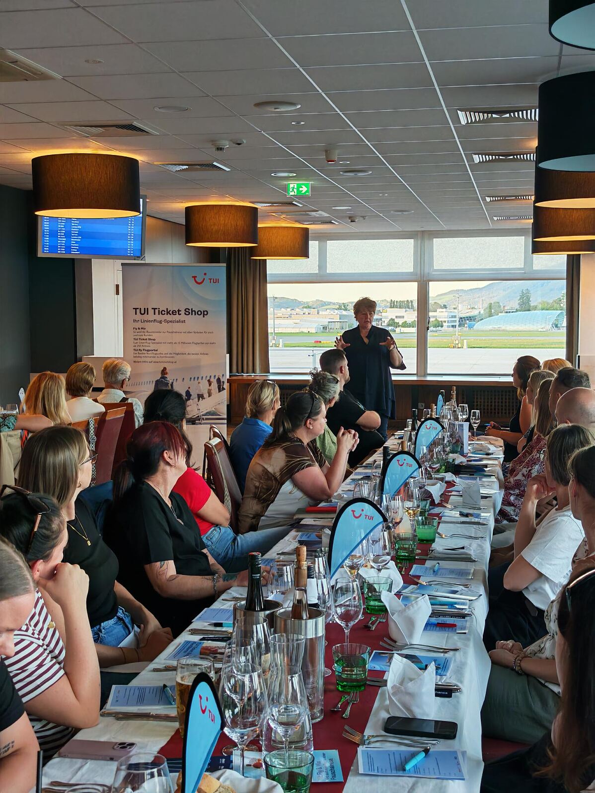 TUI Hautnah Event mit Austrian und Flughafen Salzburg
