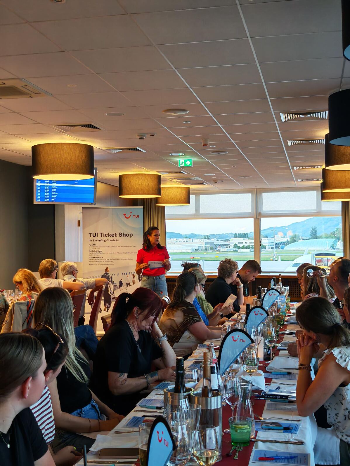 TUI Hautnah Event mit Austrian und Flughafen Salzburg