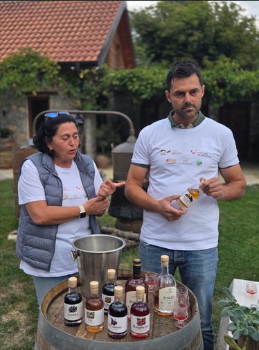 TUI Field to Fork Western Balkans - Orce Stojanoski, owner of Chateau Orman, one of the North Macedonian participating businesses