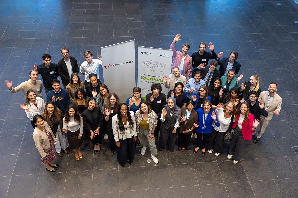 Youthwise - Gruppenfoto der Workshop-Teilnehmenden in Berlin