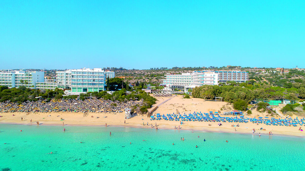 Strand vom Melissi Beach auf Zypern