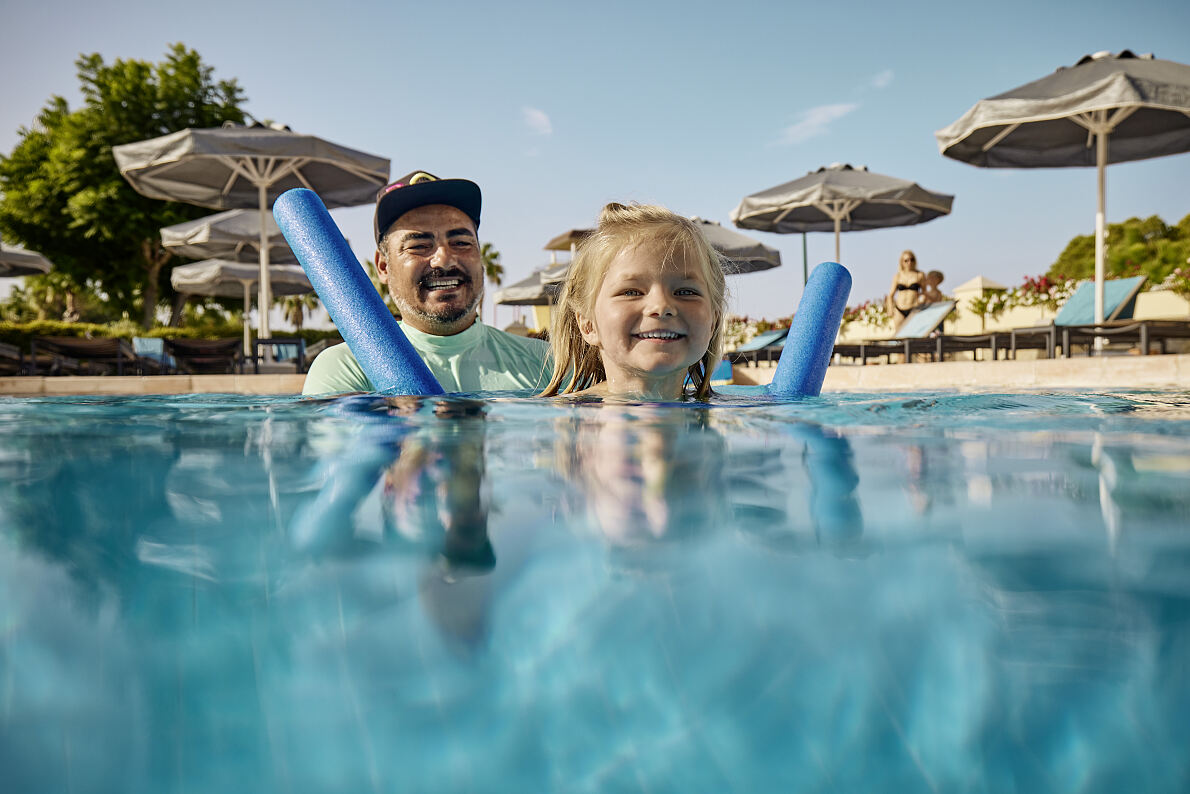 Schwimmschule im ROBINSON Pamfilya, Türkei
