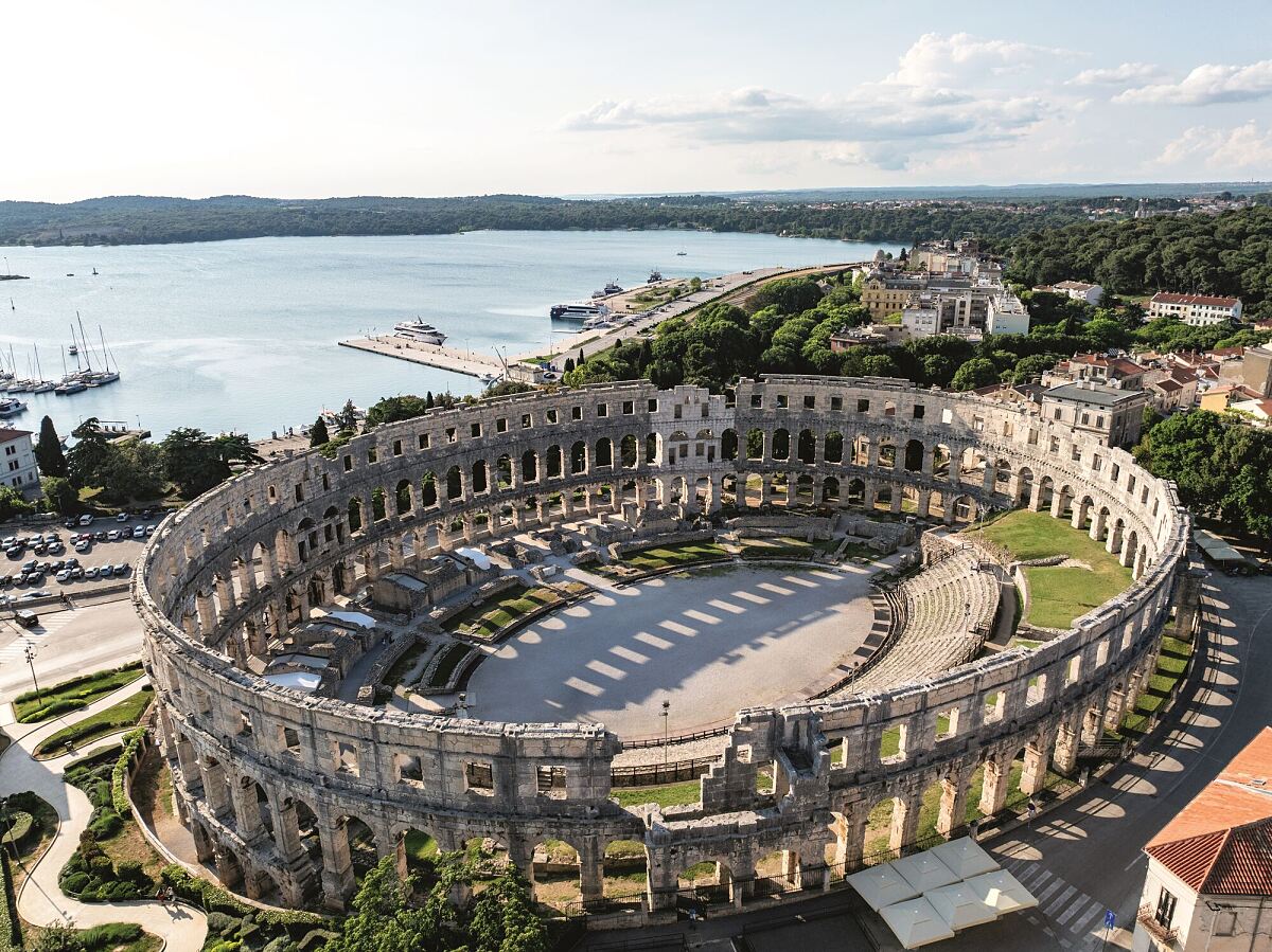 Pula Arena in Kroatien