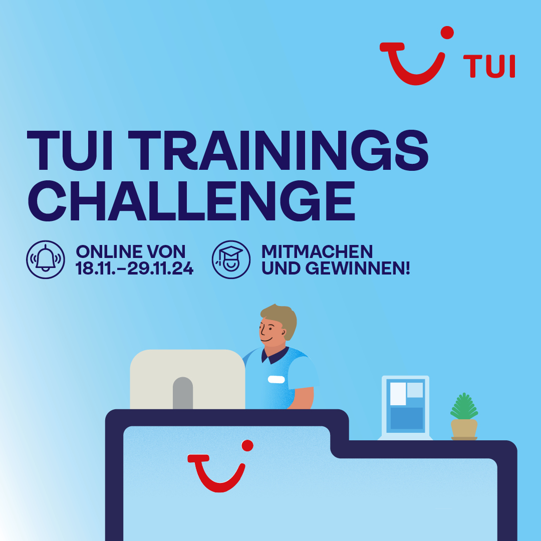 Die TUI Trainings Challenge geht in die dritte Runde. 