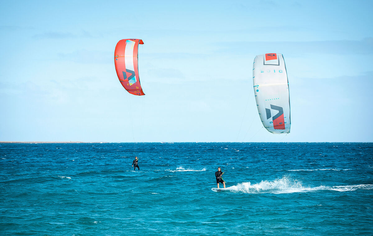 Kite Surfen im Robinson Cabo Verde