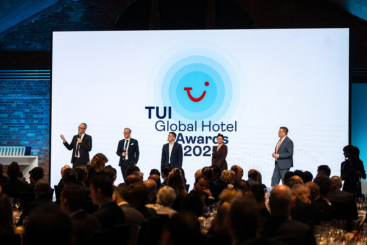 TUI Global Hotel Awards 2025 in Berlin