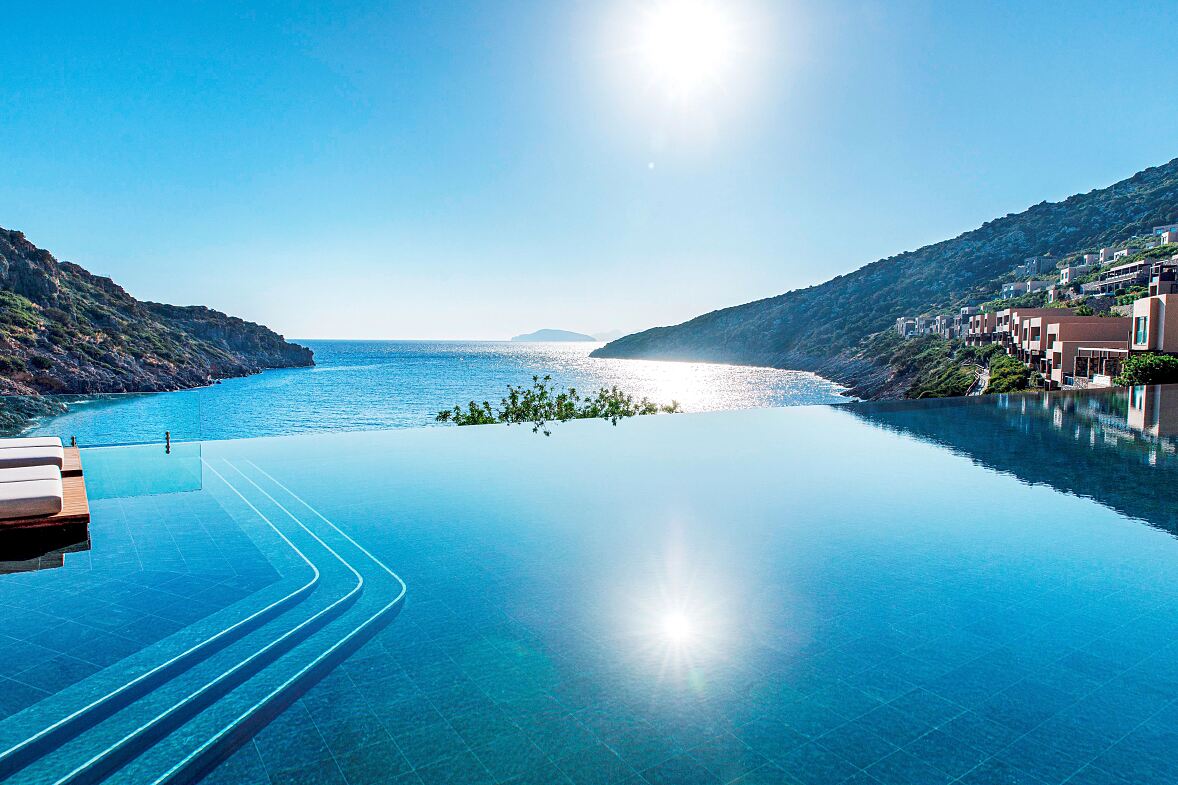 airtours Favorit auf Kreta ist das Fünf-Sterne-Resort Daios Cove in Agios Nikolaos