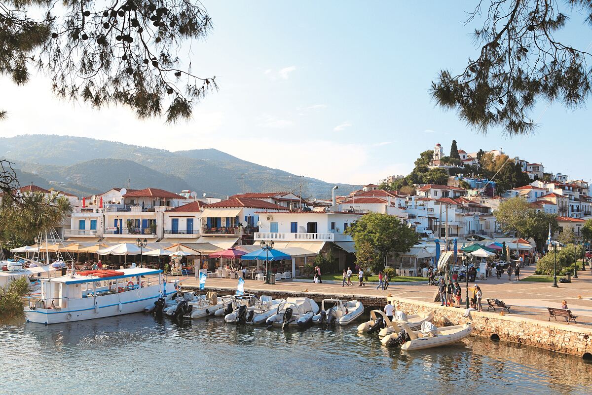 Skiathos schafft es auf Platz 2