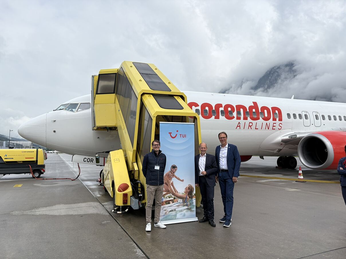 Erstflug von Innsbruck nach Antalya 