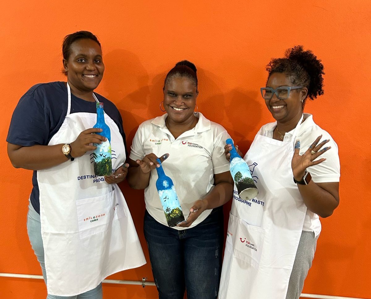 Destination Zero Waste Jamaica - Upcycling Zentrum