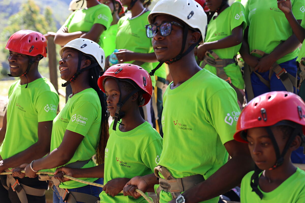 TUI Junior Academy Zimbabwe - school excursion with eco champions