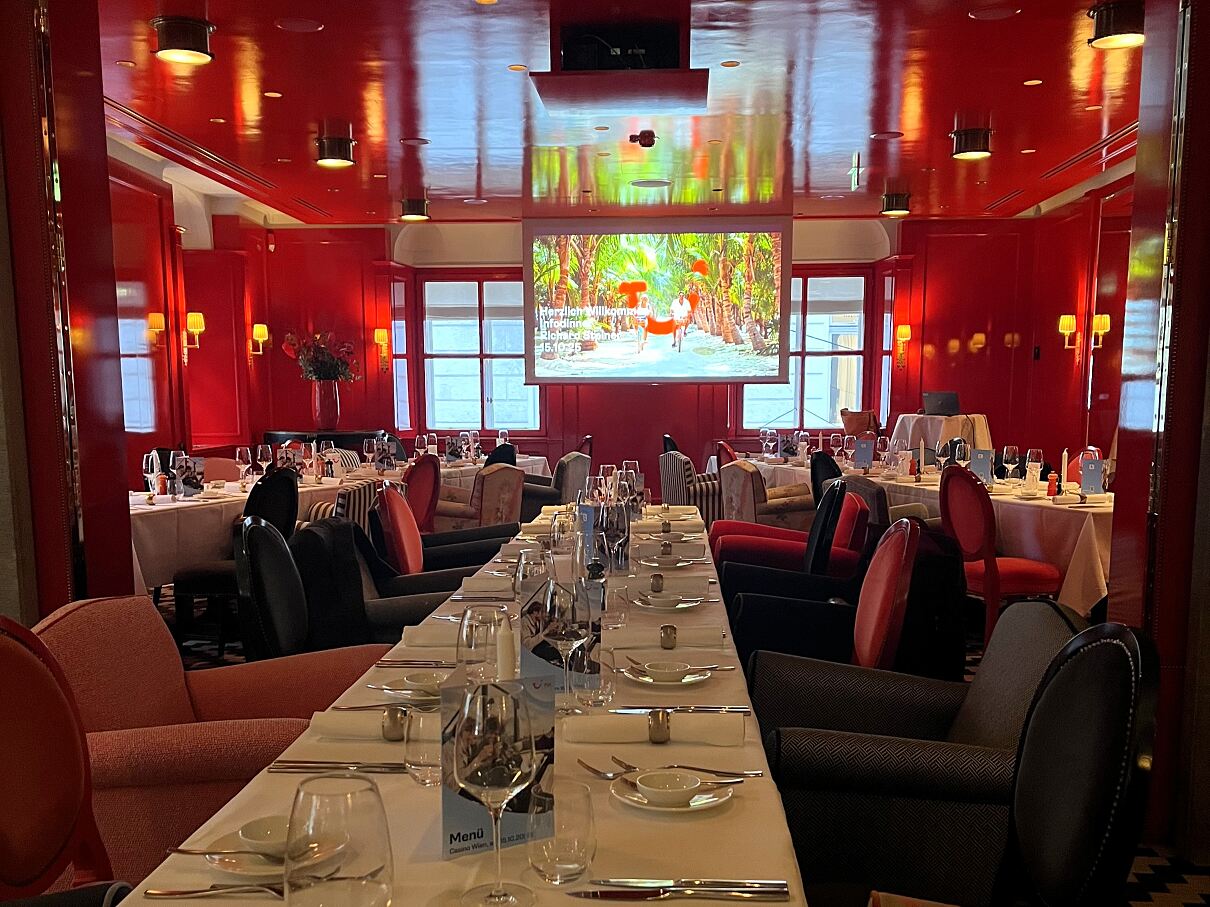TUI Infodinner im Casino Restaurant Wien