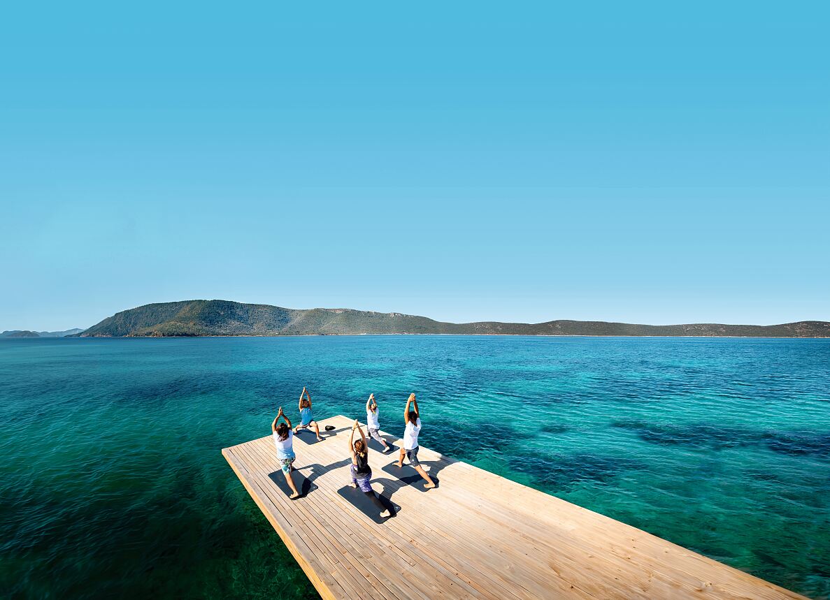 Yoga im TUI Magic Life Bodrum an der türkischen Ägäis