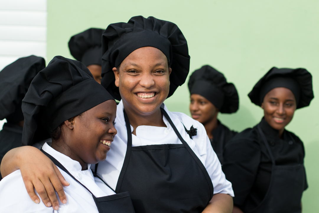 TUI Academy Dominican Republic - line cooks on break