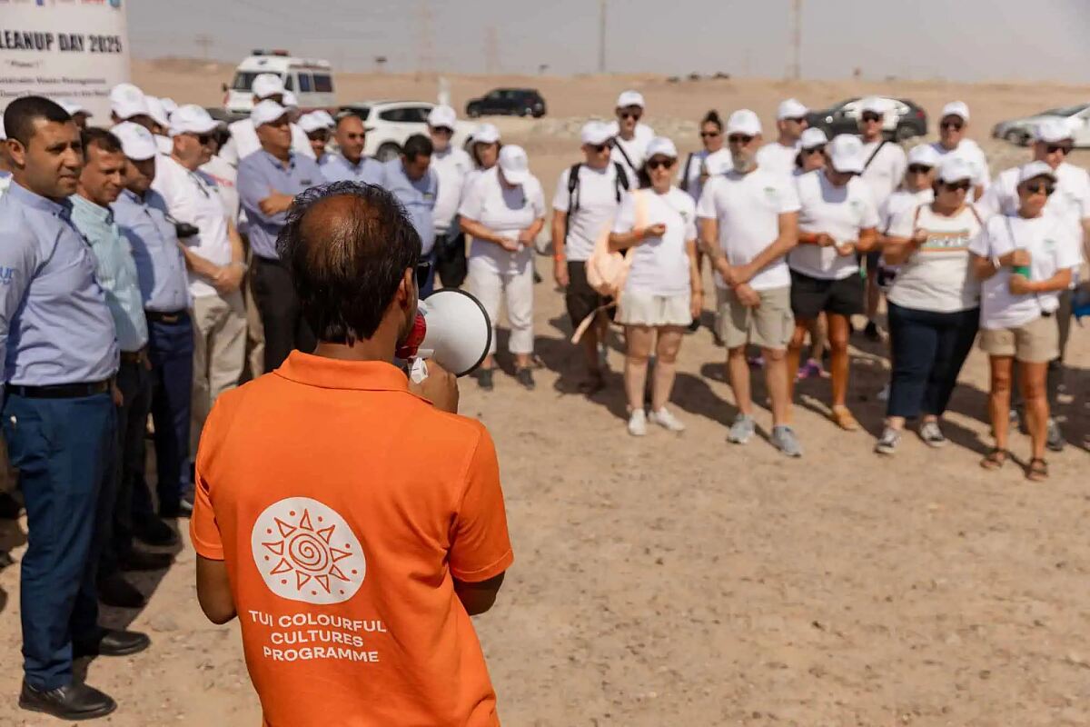 TUI Colourful Cultures Egypt - guiding visitors through the Colourful Cultures Hub
